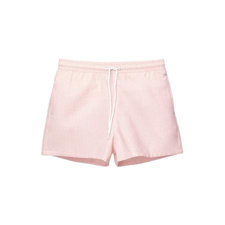 Pull&Bear Pull&Bear Zwemshorts rosa / wit