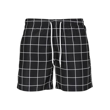 Urban Classics Urban Classics Zwemshorts zwart / wit