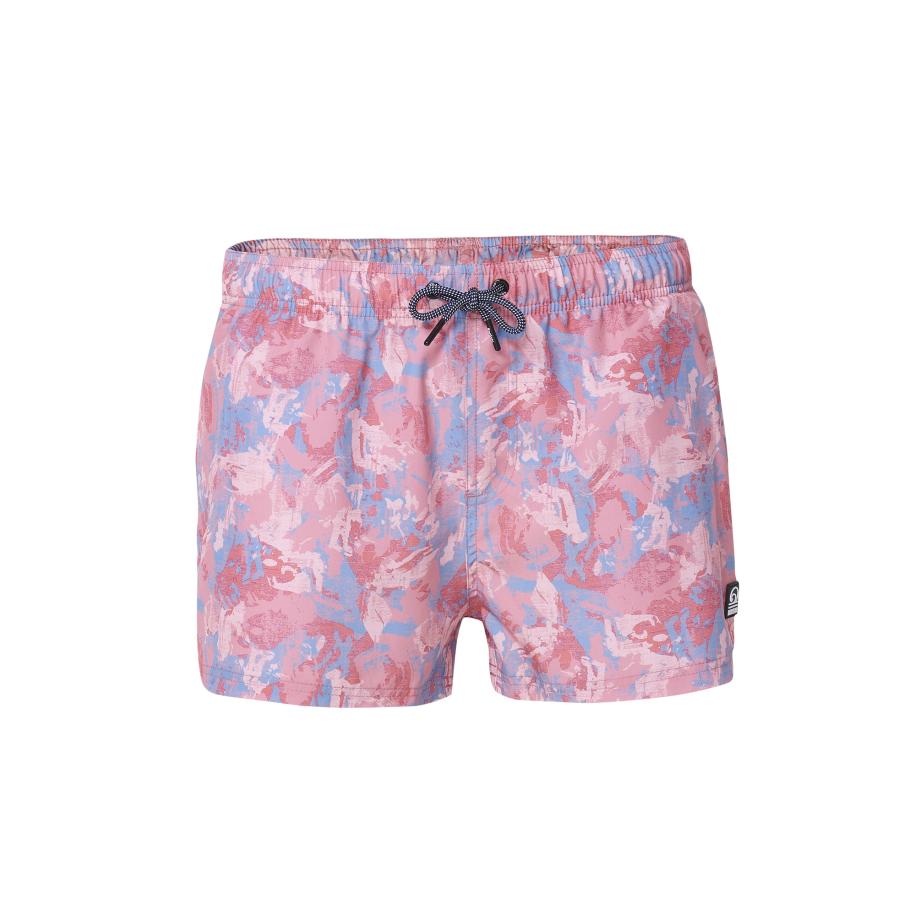 KOROSHI KOROSHI Zwemshorts royal blue/koningsblauw / perzik / zalm roze / rosé -