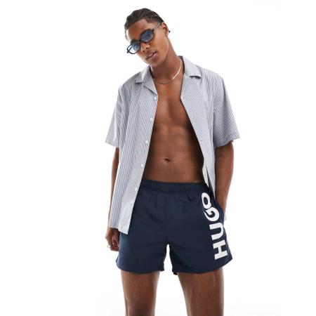 HUGO - Zwemkleding - Abas - Zwemshort in blauw