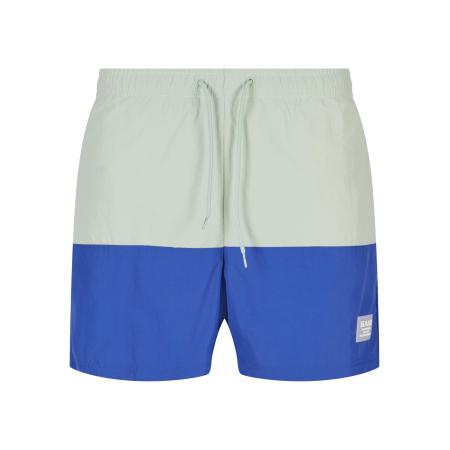 Karl Kani Karl Kani Zwemshorts royal blue/koningsblauw / grijs / mintgroen