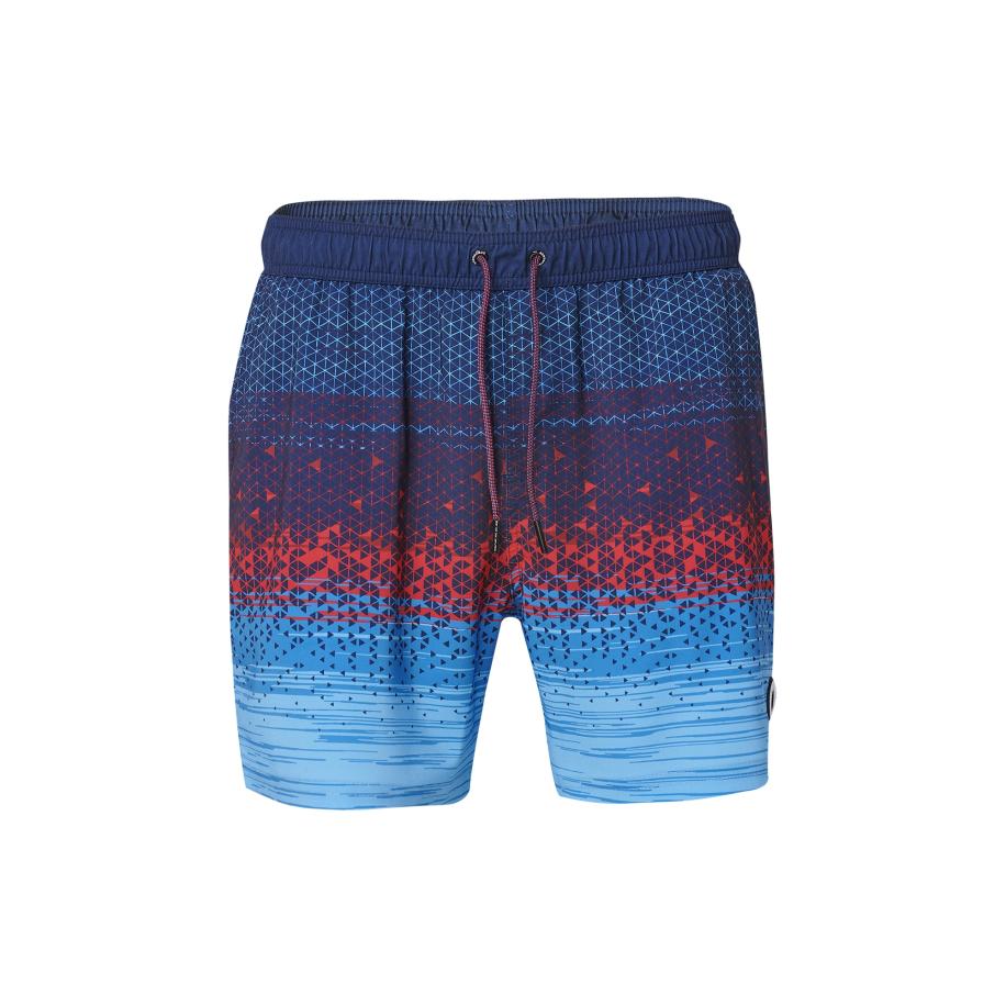 KOROSHI KOROSHI Zwemshorts blauw / marine / lichtblauw / rood -