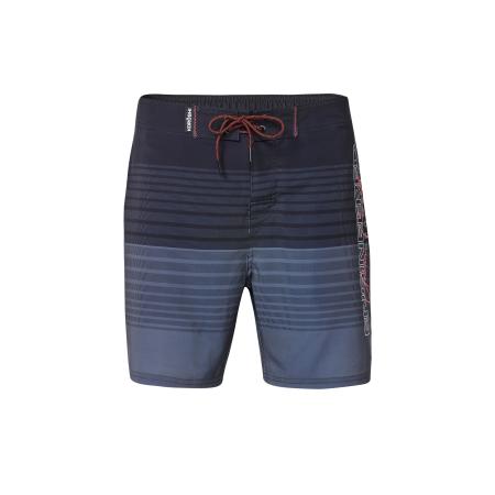 KOROSHI KOROSHI Zwemshorts marine / basaltgrijs / koraal / wit