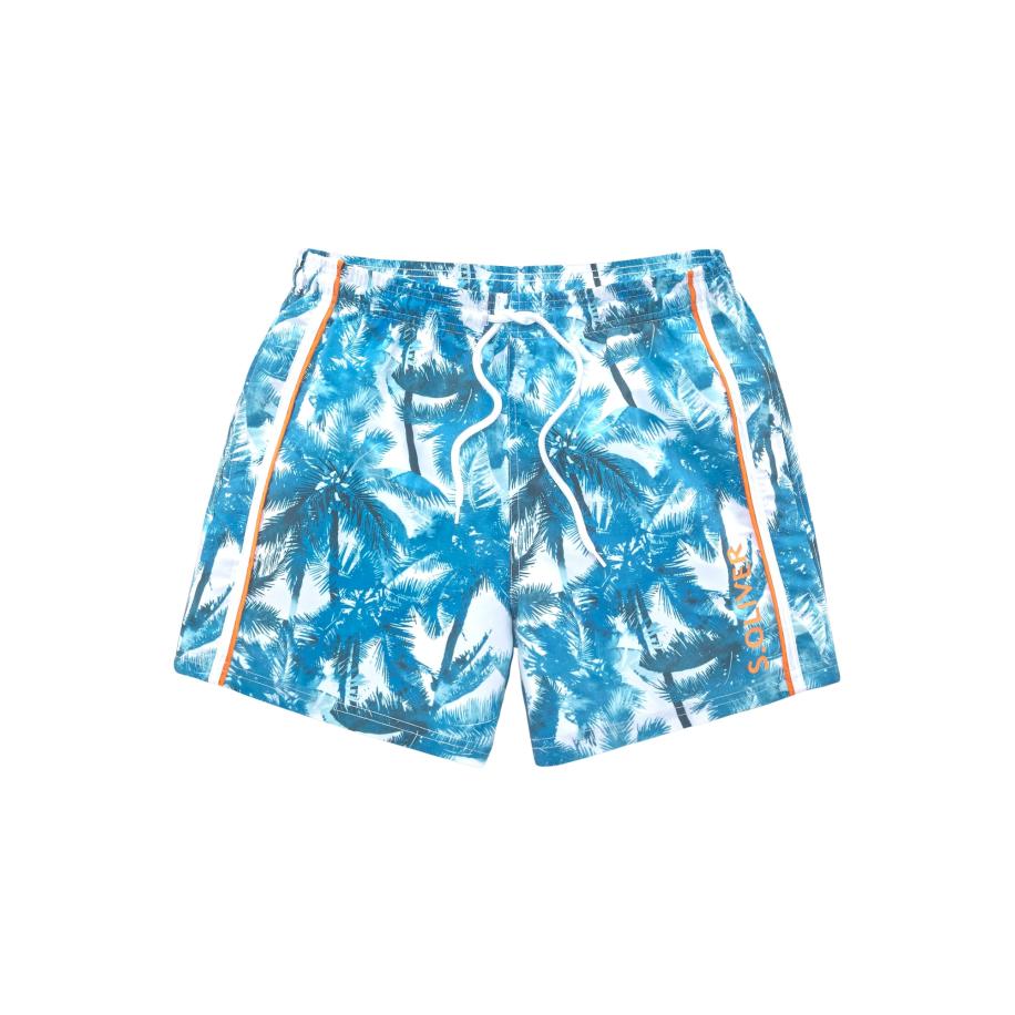 s.Oliver s.Oliver Zwemshorts blauw / oranje / wit -