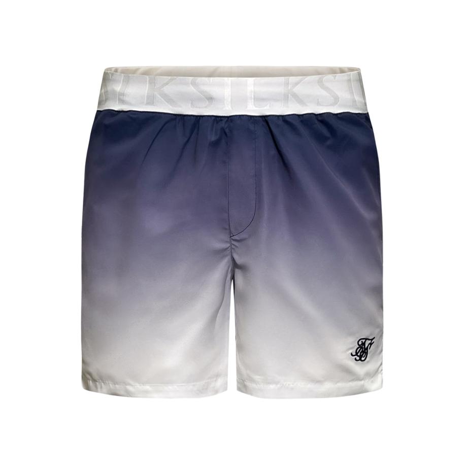 SikSilk SikSilk Zwemshorts marine / wit -
