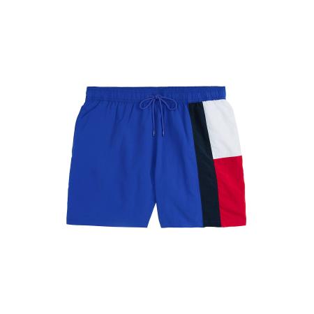 Tommy Hilfiger TOMMY HILFIGER Zwemshorts blauw / donkerrood / zwart / wit