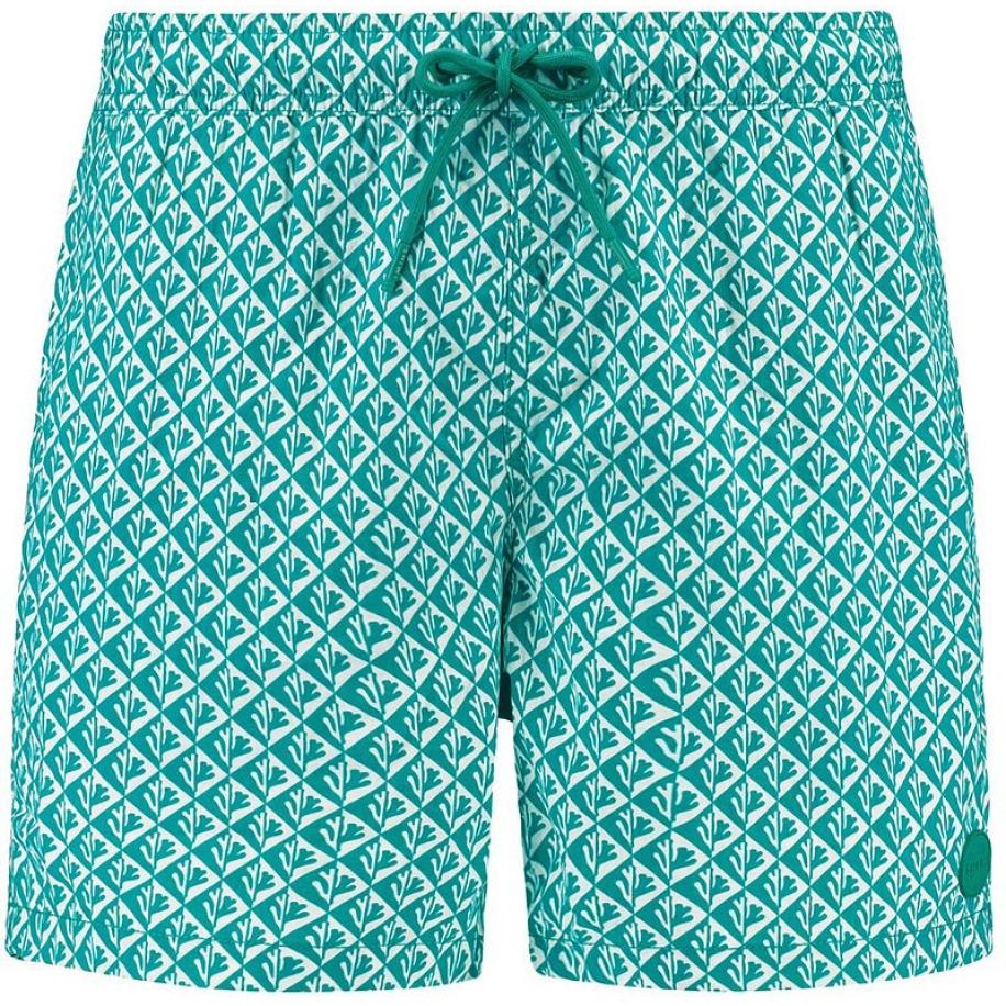 Shiwi Zwembroek Nate Coral Reverse Turquoise Blauw