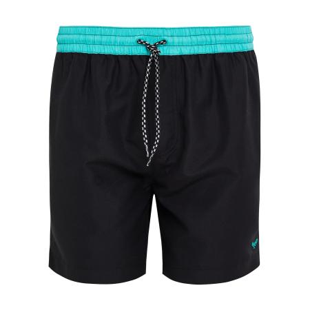 Threadbare Threadbare Zwemshorts Penglai aqua / zwart