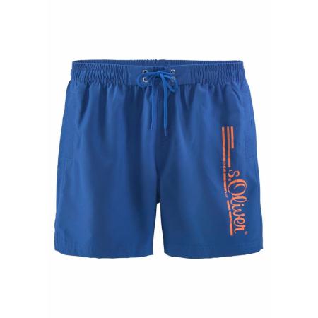 s.Oliver s.Oliver Zwemshorts royal blue/koningsblauw / koraal