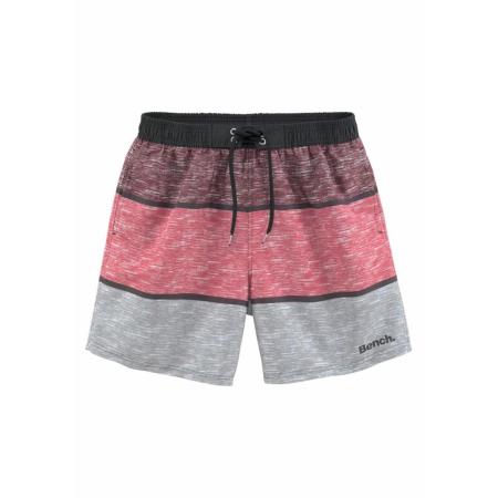 Bench BENCH Zwemshorts Mac grijs / oudroze / bordeaux