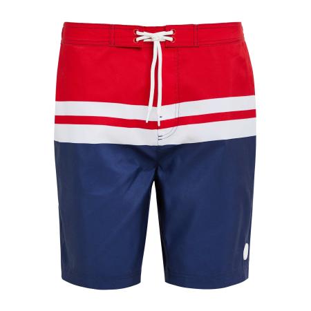 Threadbare Threadbare Zwemshorts Kingdom navy / rood / wit