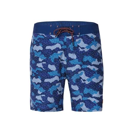 KOROSHI KOROSHI Zwemshorts royal blue/koningsblauw / donkerblauw / lichtgrijs