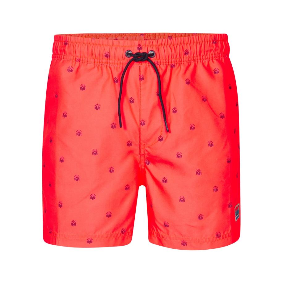Petrol Industries Petrol Industries Zwemshorts Nautify marine / oranjerood -