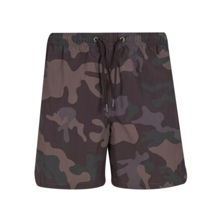 Brandit Zwemshorts donkerbeige / donkerbruin / grijs / spar