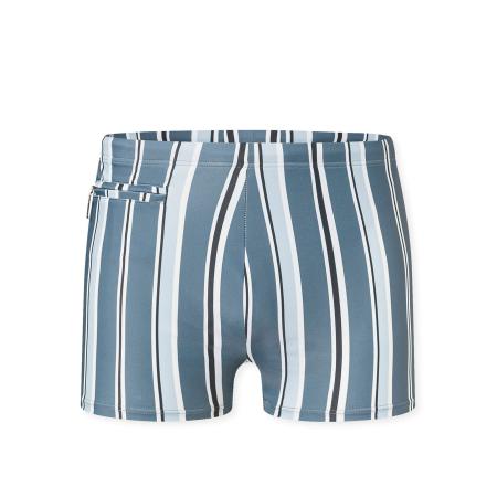 Schiesser SCHIESSER Zwembroek Ocean Swim marine / duifblauw / wit