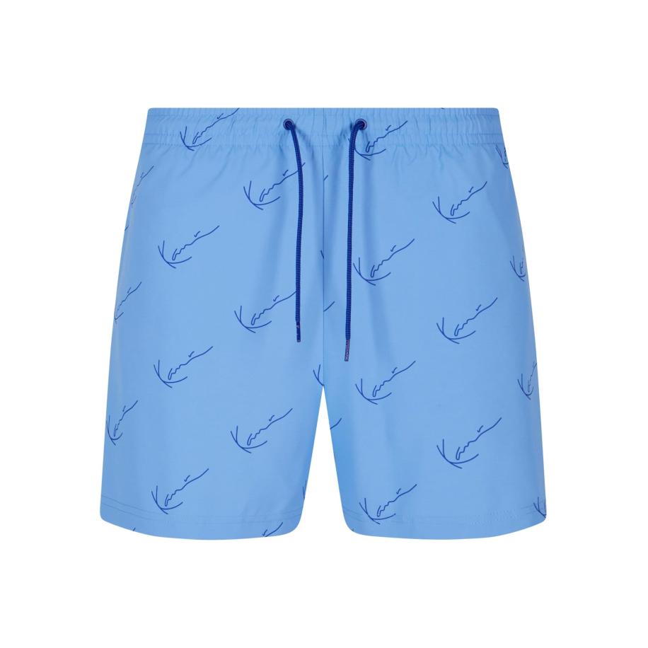 Karl Kani Karl Kani Zwemshorts saffier / lichtblauw -