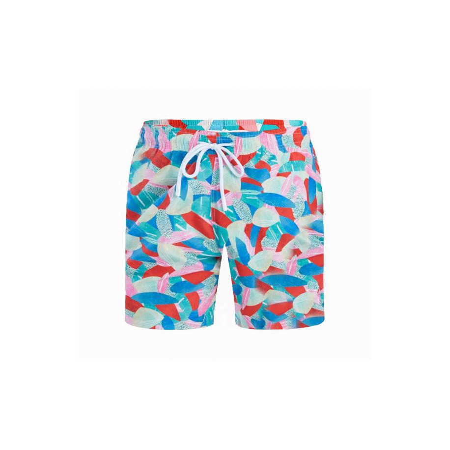 Blackspade Blackspade Zwemshorts Medium Pattern gemengde kleuren -