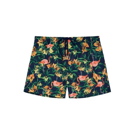 HOM HOM Zwemshorts Flamingo Beach Boxer gemengde kleuren