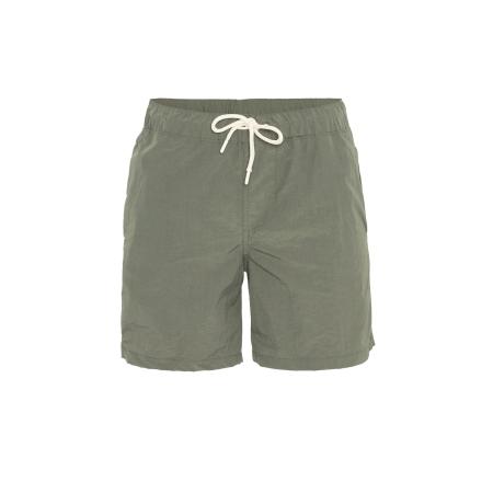 Daniel Hills Daniel Hills Zwemshorts kaki / wit