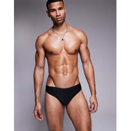 ASOS DESIGN - Zwemslip in zwart