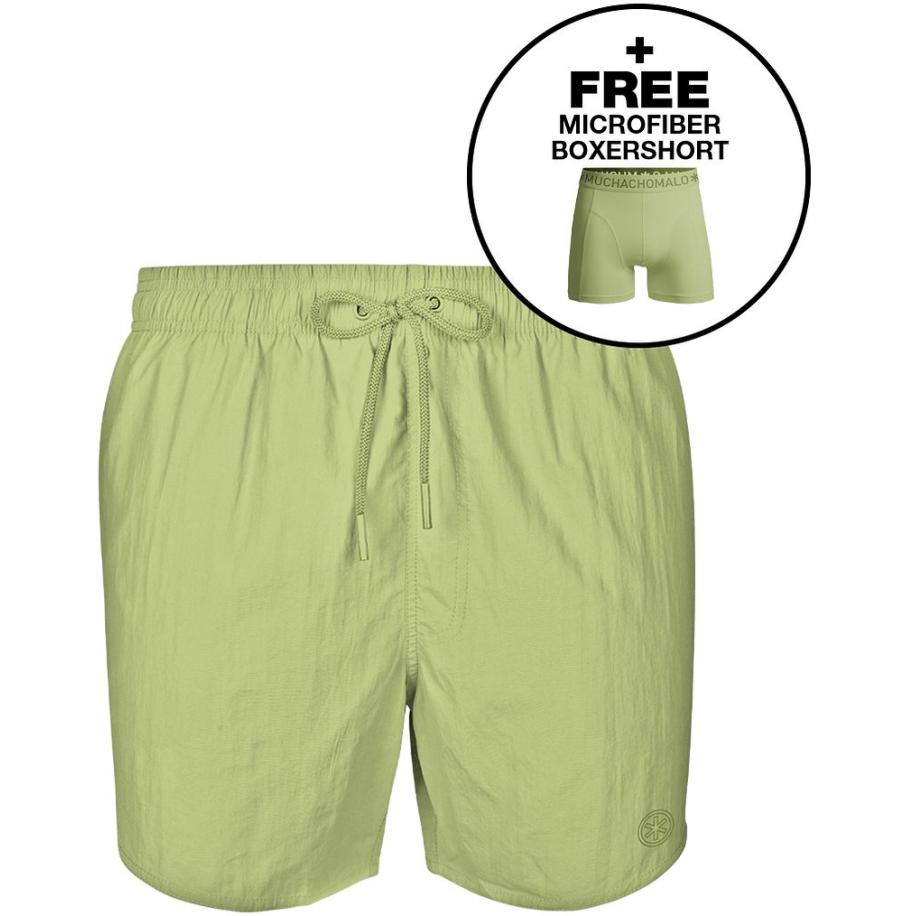 Muchachomalo Solid Zwembroek Groen Groen