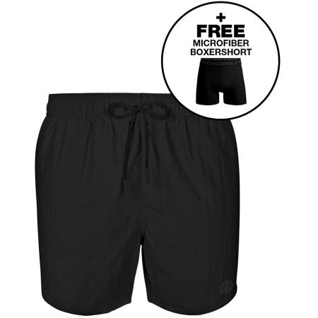 Muchachomalo Solid Zwembroek Zwart