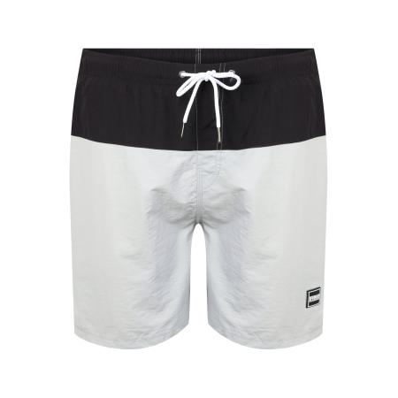 Urban Classics Urban Classics Zwemshorts lichtgrijs / zwart
