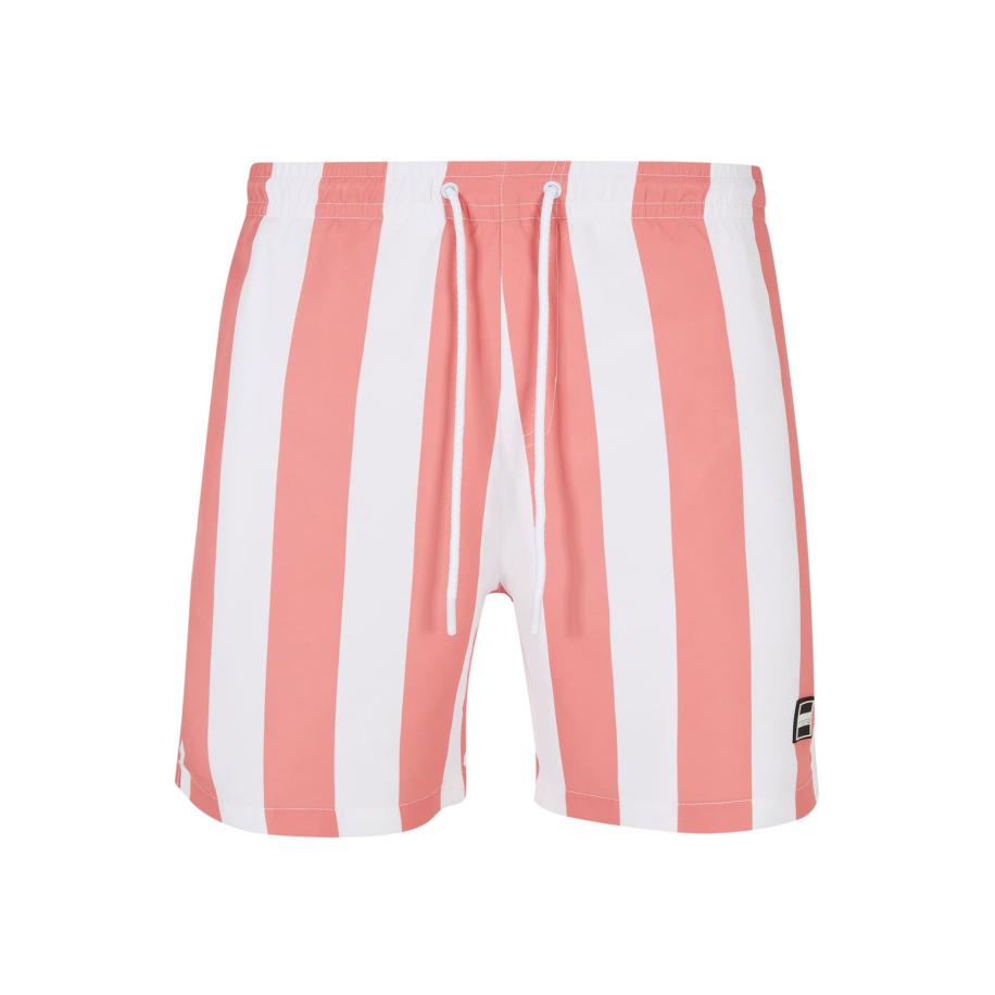 Urban Classics Urban Classics Zwemshorts pitaja roze / wit -