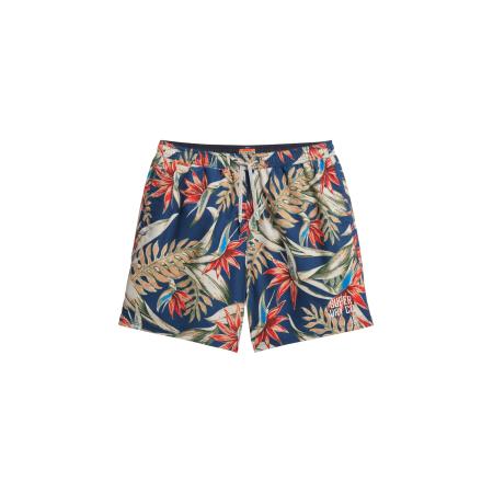 Superdry Superdry Zwemshorts sand / marine / rood / wit