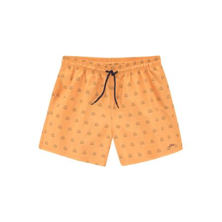 s.Oliver s.Oliver Zwemshorts lichtoranje / zwart