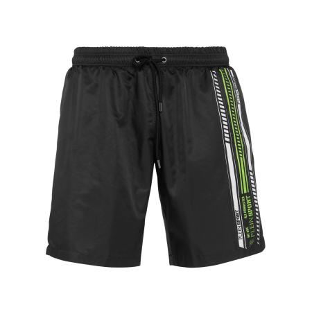 Plein Sport Plein Sport Zwemshorts grijs / groen / zwart