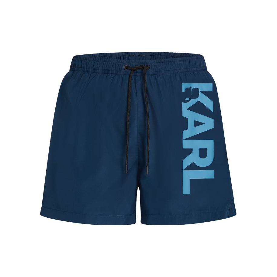 Karl Lagerfeld Karl Lagerfeld Zwemshorts marine / lichtblauw -