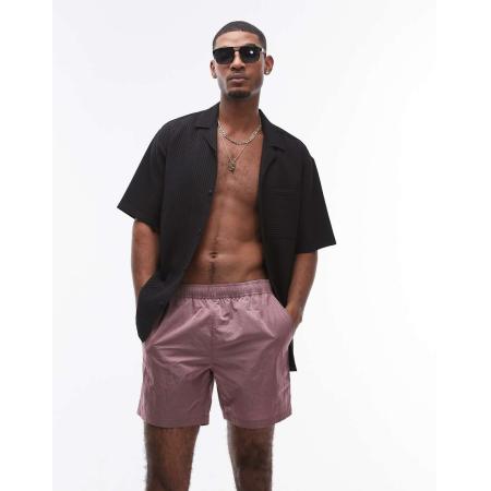 Topman - Zwemshort in metallic paars