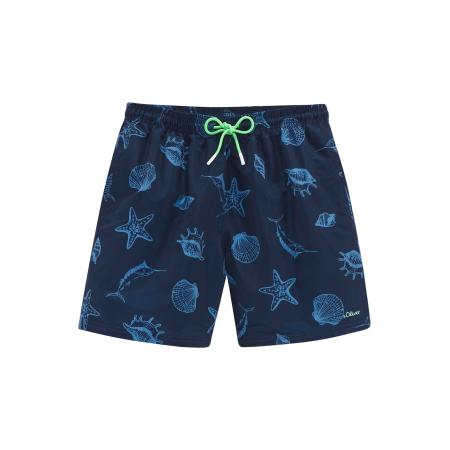 s.Oliver s.Oliver Zwemshorts marine / lichtblauw