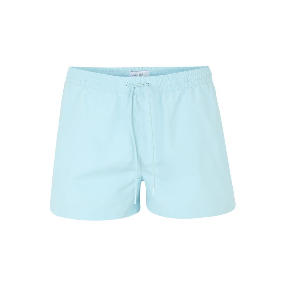 Calvin Klein Calvin Klein Swimwear Zwemshorts lichtblauw / wit -