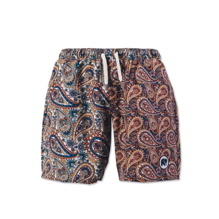 Trendsplant Trendsplant Zwemshorts PAISLEY SEAQUAL®YARN blauw -