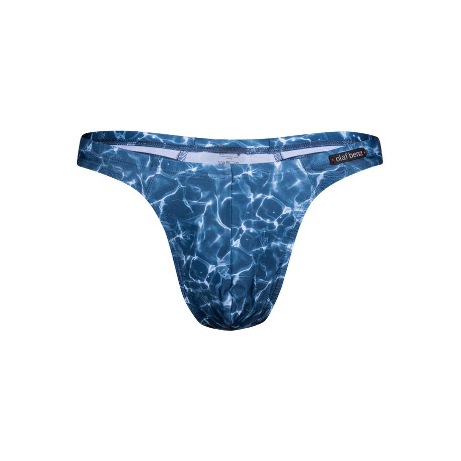 Olaf Benz Olaf Benz Zwembroek BLU2452 Sunstring blauw / wit -