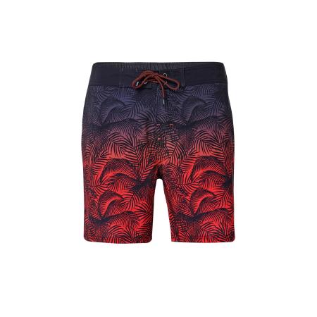 KOROSHI KOROSHI Zwemshorts marine / navy / orchidee / rood