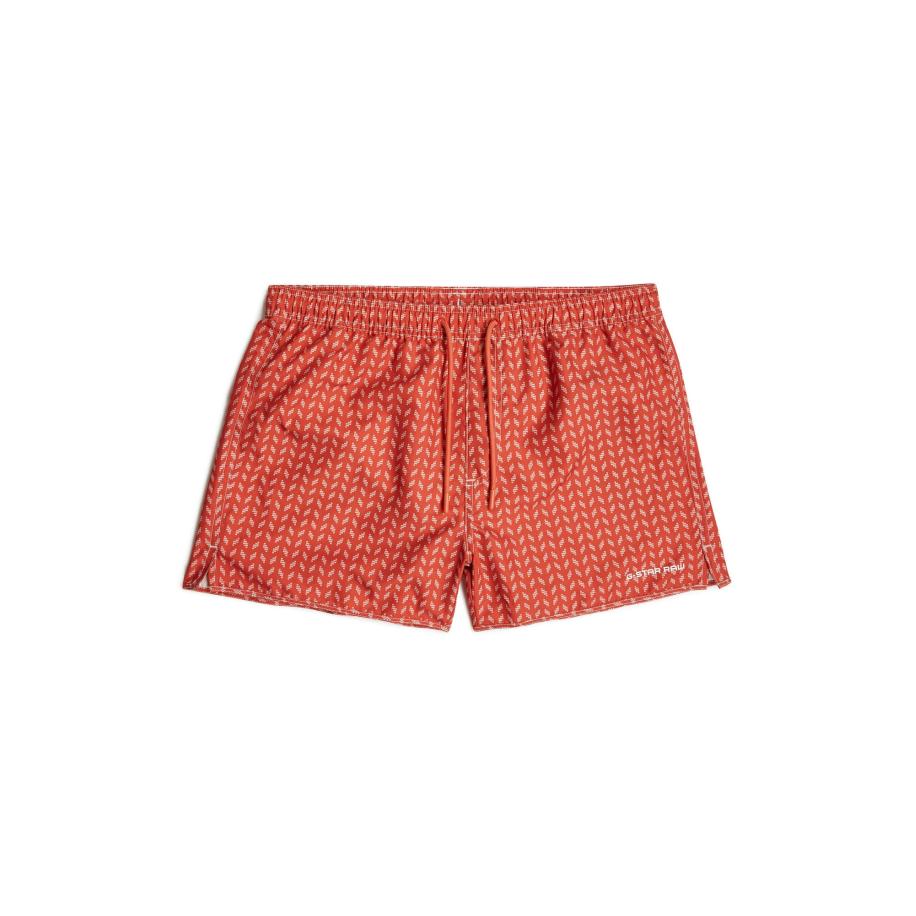 G-Star RAW G-STAR Zwemshorts rood / wit -