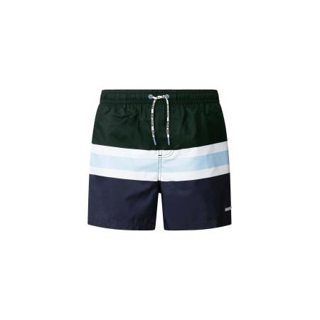 Pepe Jeans Zwemshorts marine / pastelblauw / zwart / wit