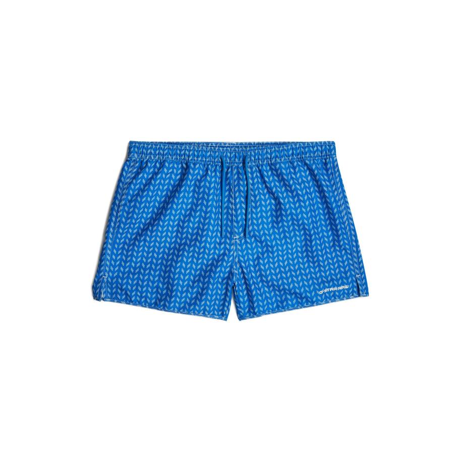 G-Star RAW G-STAR Zwemshorts Carnic 2.0 blauw / wit -