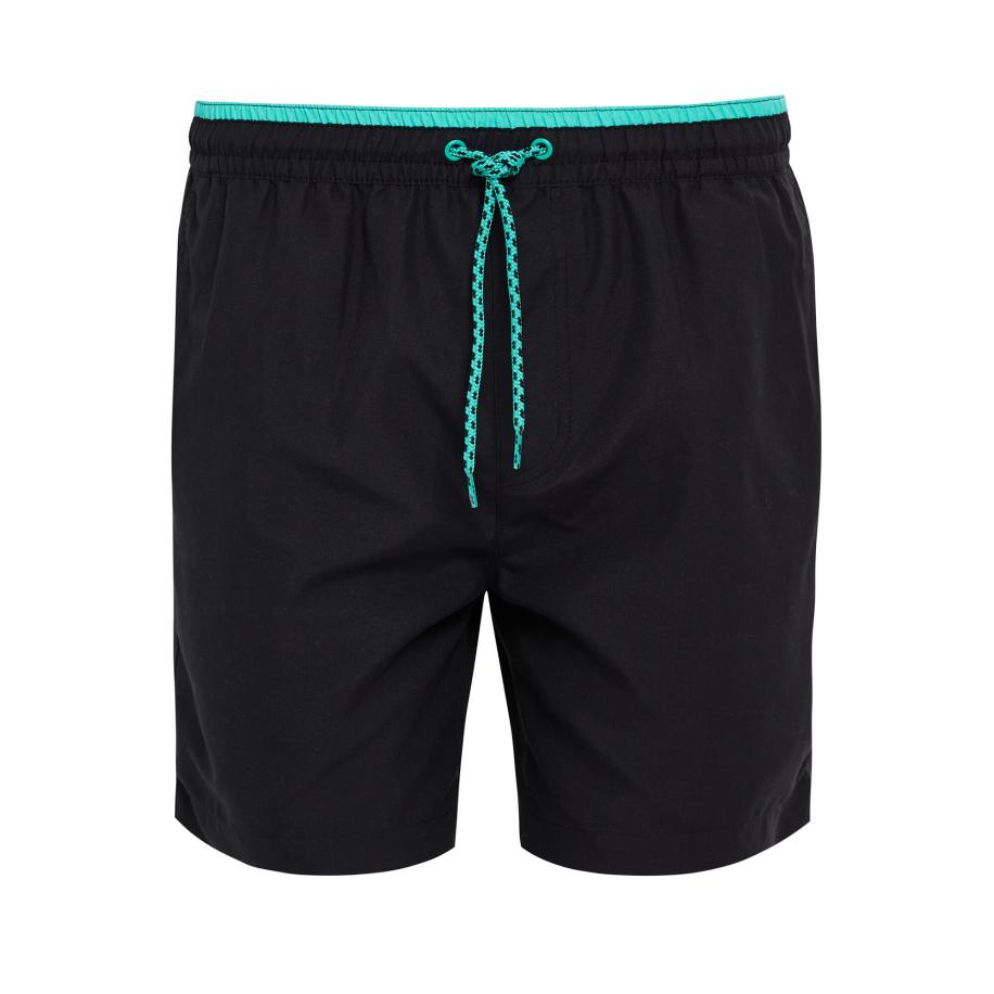 Threadbare Threadbare Zwemshorts Dawlish azuur / zwart -