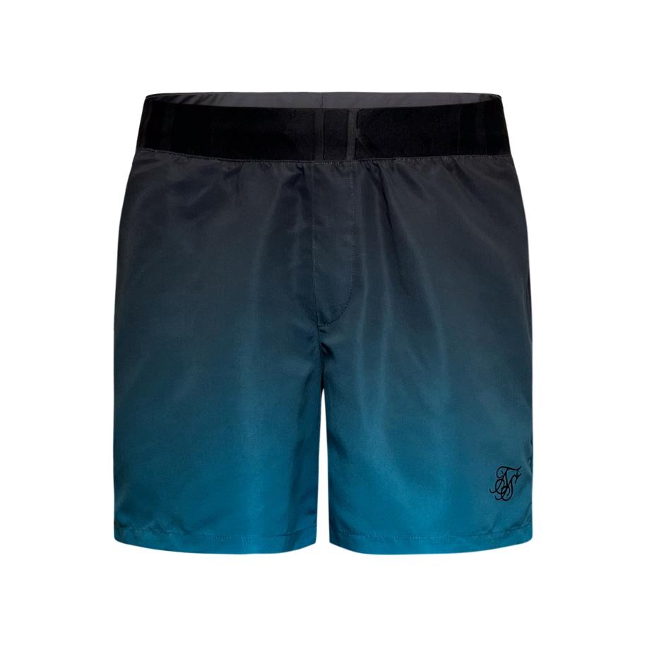 SikSilk SikSilk Zwemshorts cyaan blauw / zwart -