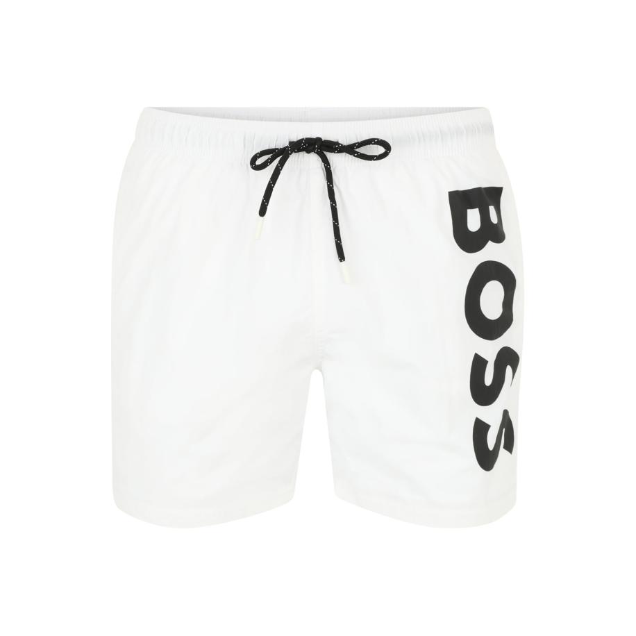 Hugo Boss BOSS Zwemshorts Octopus zwart / wit -