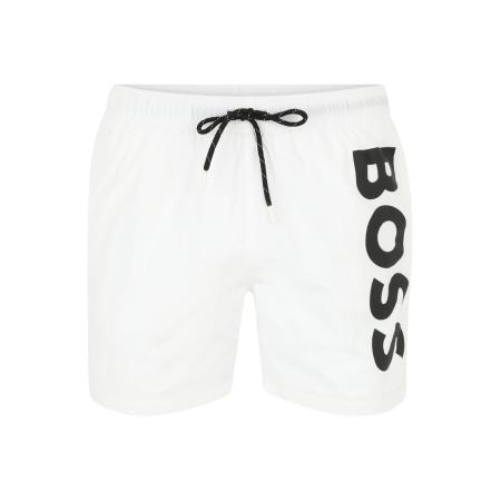 Hugo Boss BOSS Zwemshorts Octopus zwart / wit