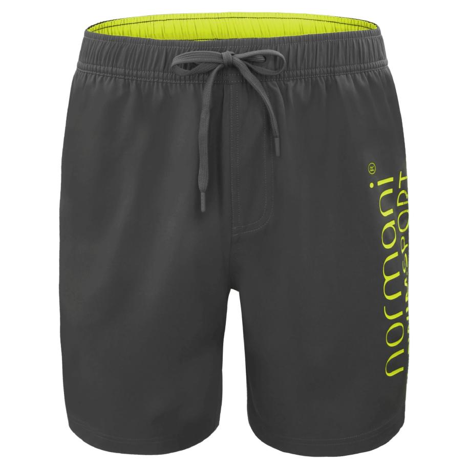 normani normani Zwemshorts Nio geel / grijs -