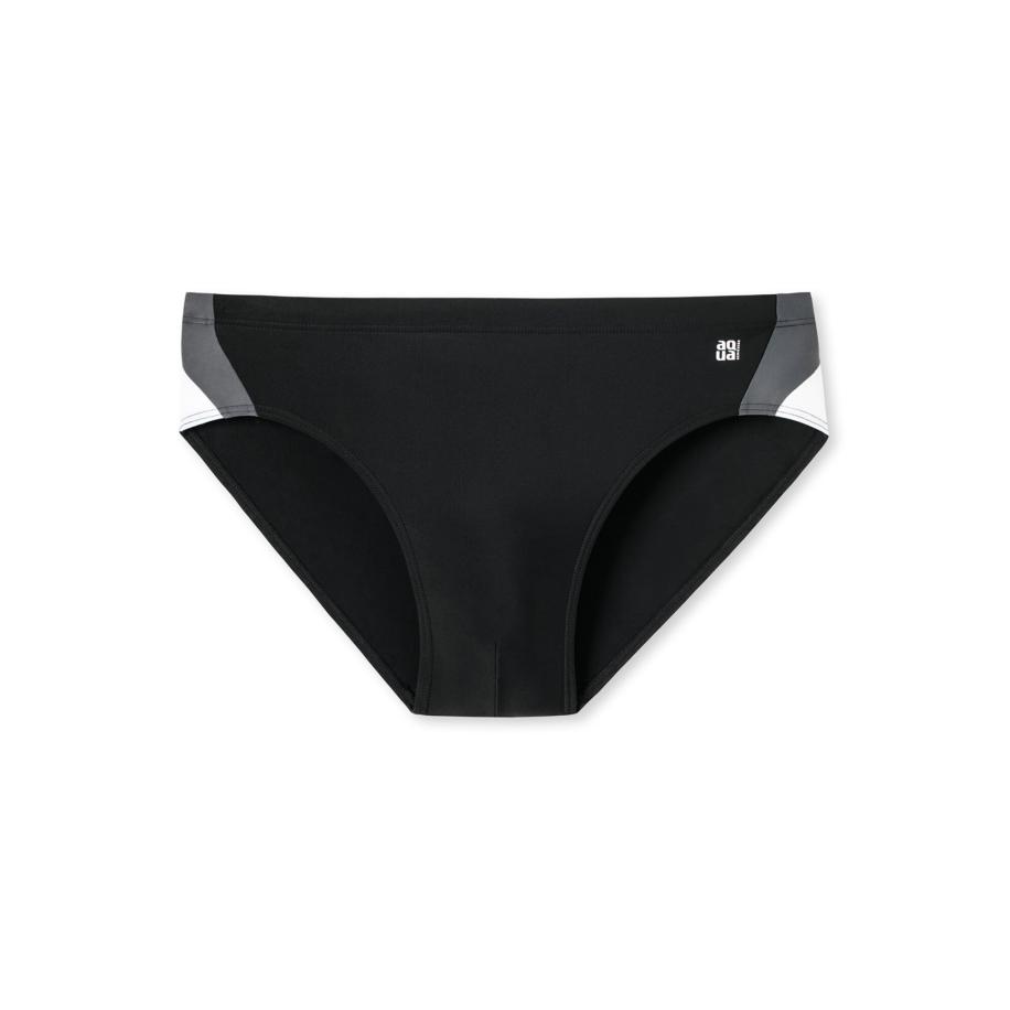 Schiesser SCHIESSER Zwembroek Aqua Natuical Active grijs / zwart / wit -
