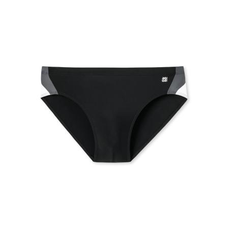 Schiesser SCHIESSER Zwembroek Aqua Natuical Active grijs / zwart / wit