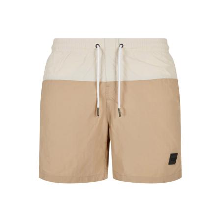 Urban Classics Urban Classics Zwemshorts beige / donkerbeige