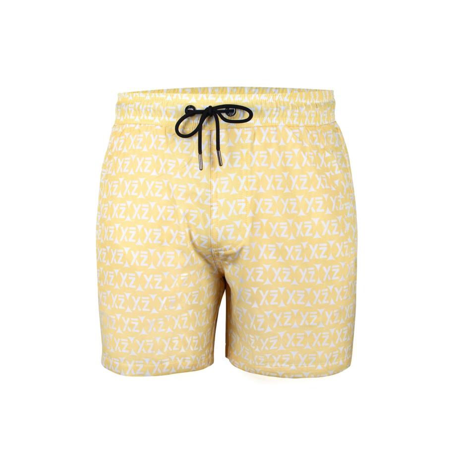 YEAZ YEAZ Zwemshorts Seashey lichtgeel / wit -